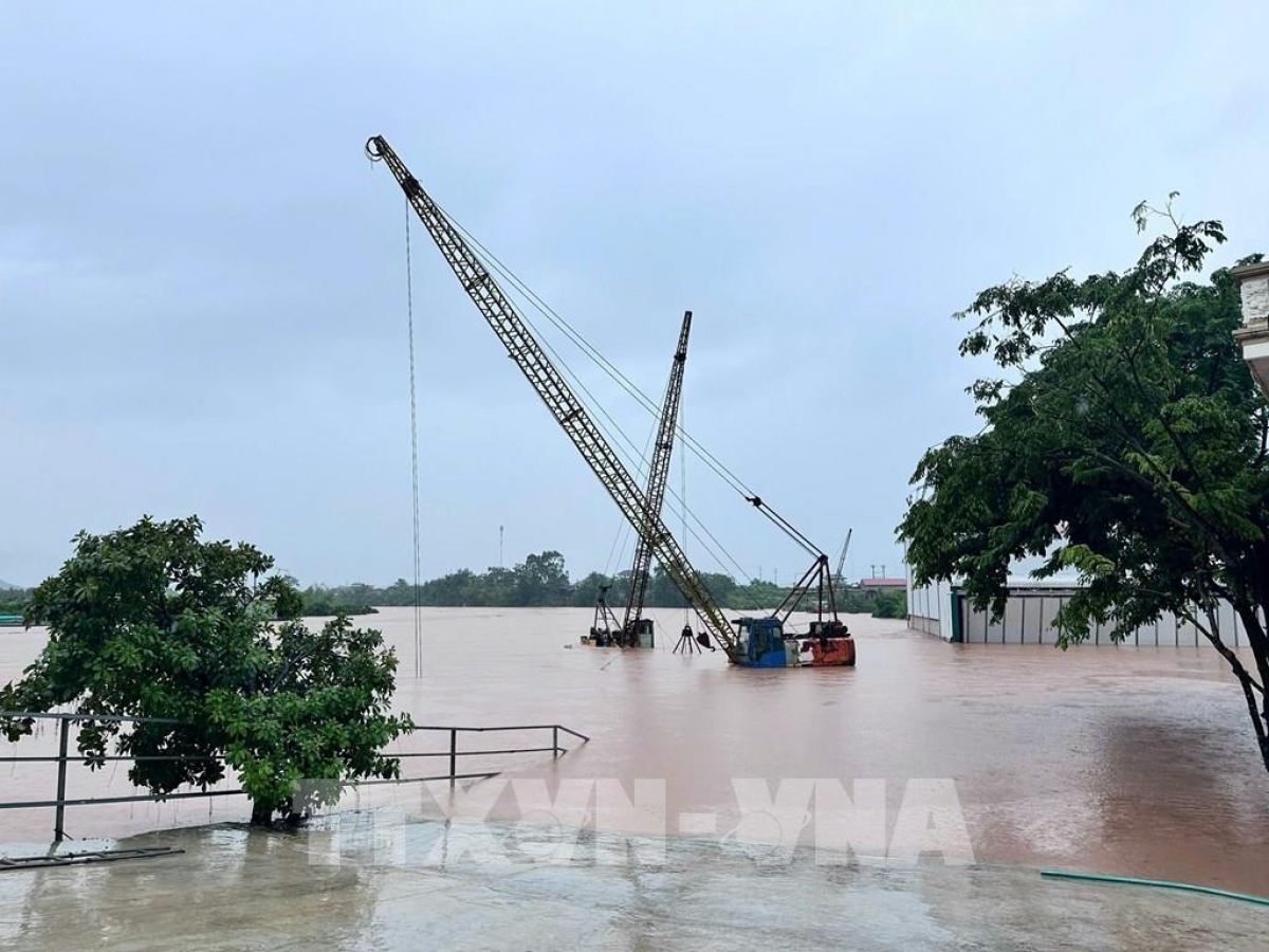 Bộ Công Thương chủ động ứng phó với bão, lũ và thiên tai cực đoan. Ảnh minh họa: Đồng Thúy - TTXVN