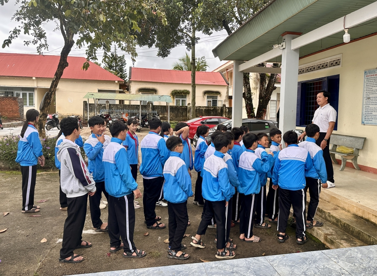 Nhiều trường học ở Đắk Lắk vẫn thiếu phòng chức năng cho các hoạt động thể dục thể thao, âm nhạc. (Ảnh: Hương Lý)