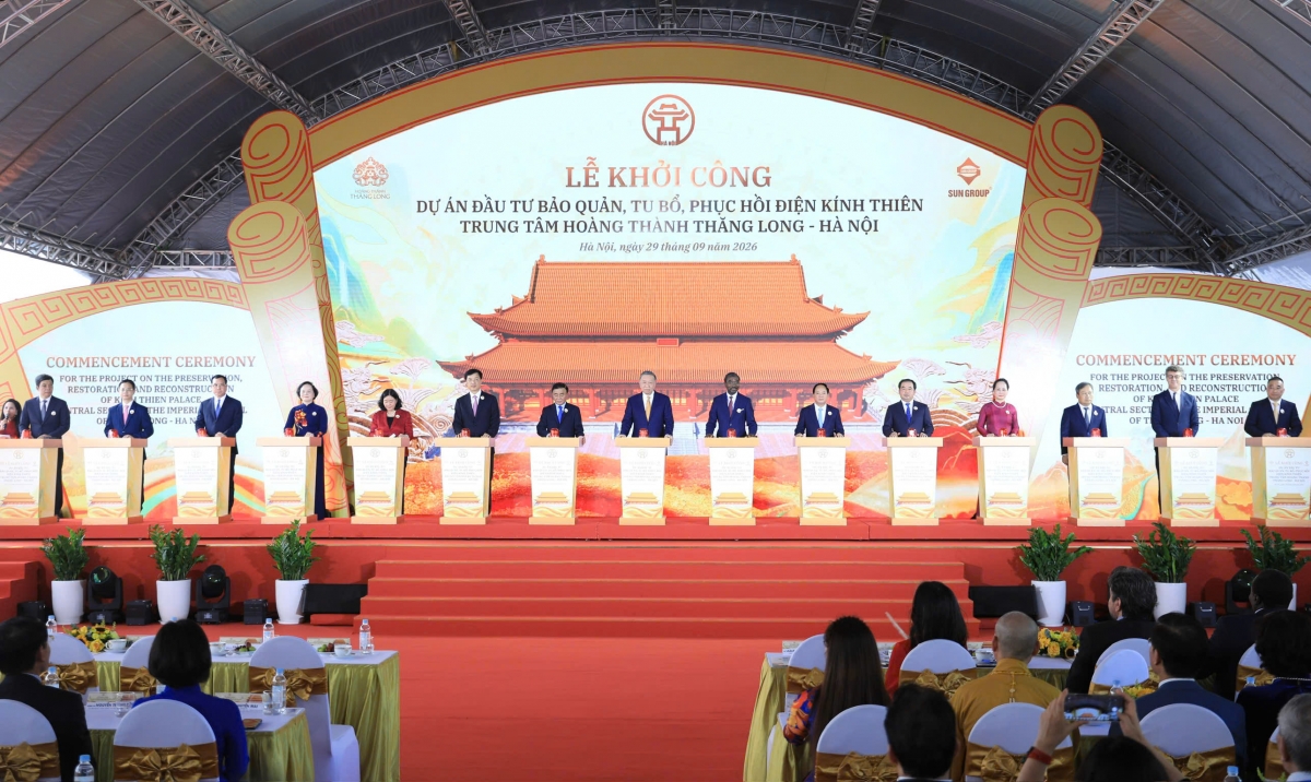 Tổng Bí thư, Kruanh dak Tô Lâm râng ntơm ƀư Nău nchrăp ƀư rdâk nkra tay Điện Kính Thiên
 