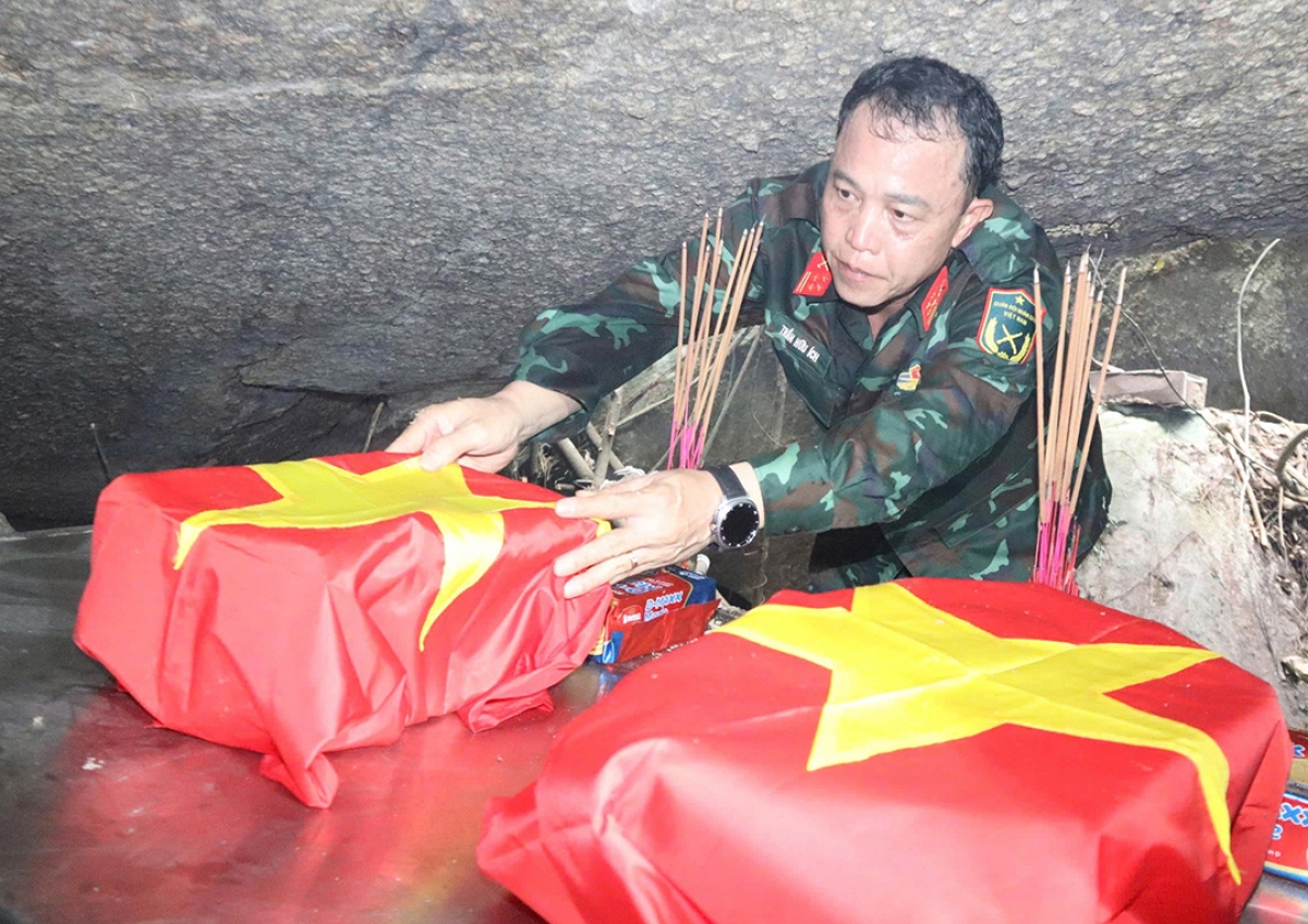Những việc làm trọn nghĩa tri ân (Ảnh: Thành Long)