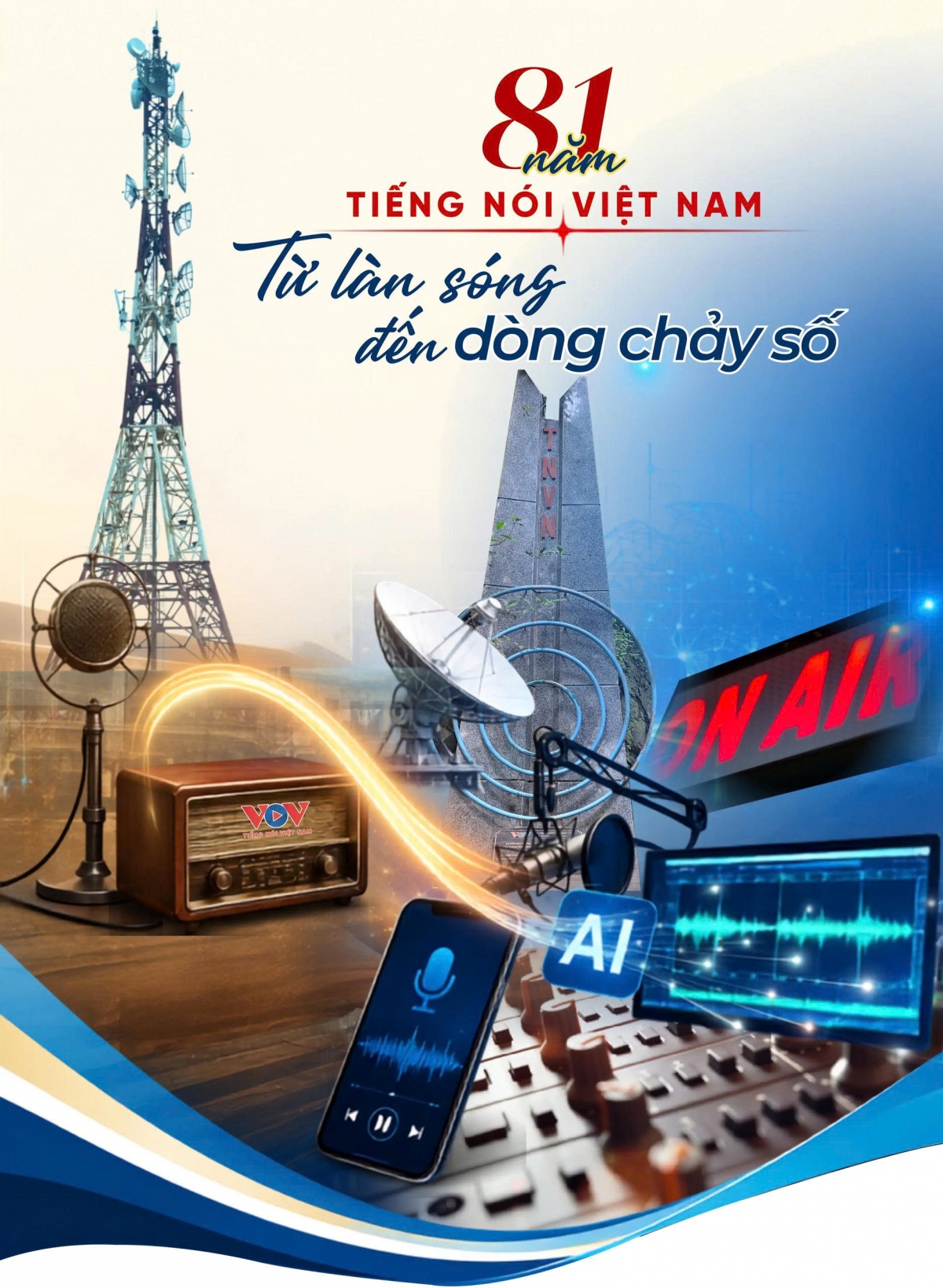 81 năm Đài Tiếng nói Việt Nam - Từ làn sóng đến dòng chảy số