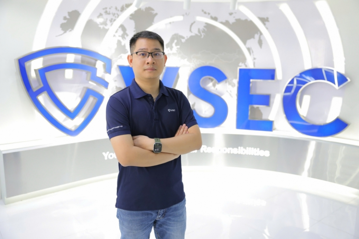 Ong Nguyễn Hải Anh, Akaok jabat pacang caga kan kandah saong Pasang iek taka so, Kong ti Co phan An ninh mang Viet Nam VSEC, urang dalam Kapuk G-Group