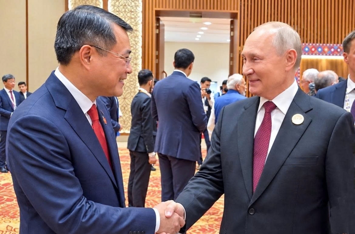 Thủ tướng Chính phủ Lê Minh Hưng đã có các cuộc trao đổi với Tổng thống Nga Vladimir Putin