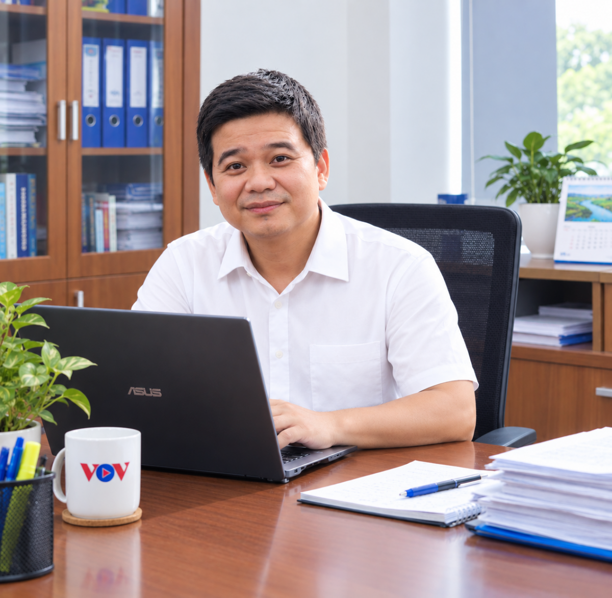 Ông Trần Hùng - Phó Giám đốc Cơ quan thường trú khu vực ĐBSCL (VOV ĐBSCL).