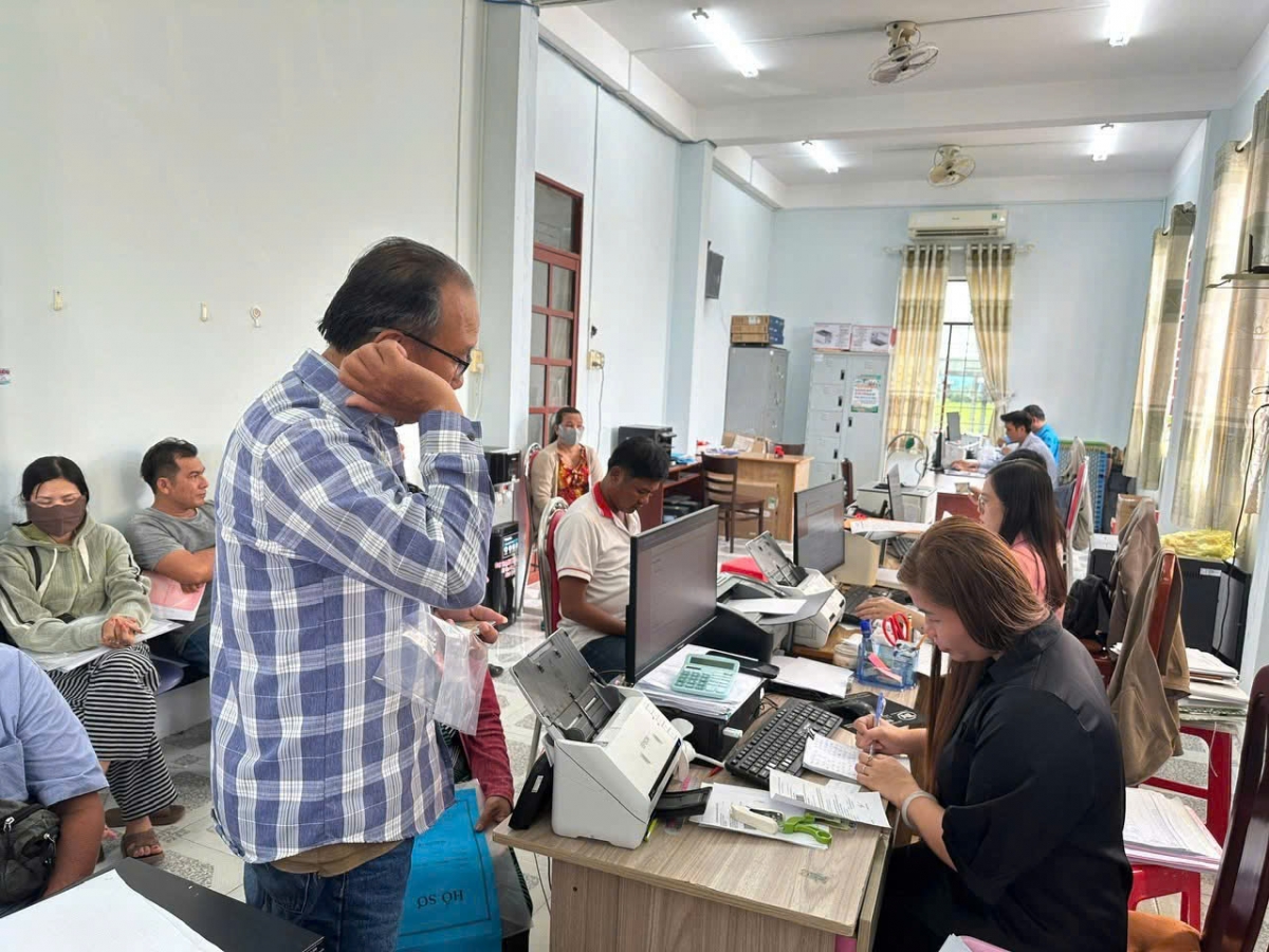 Xã Lâm Tân cái cách hành chính từ những việc làm cụ thể nhất