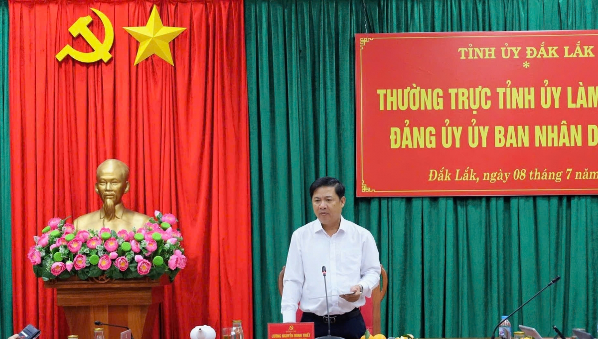 Ông Lương Nguyễn Minh Triết, Bí thư Tỉnh ủy Đắk Lắk