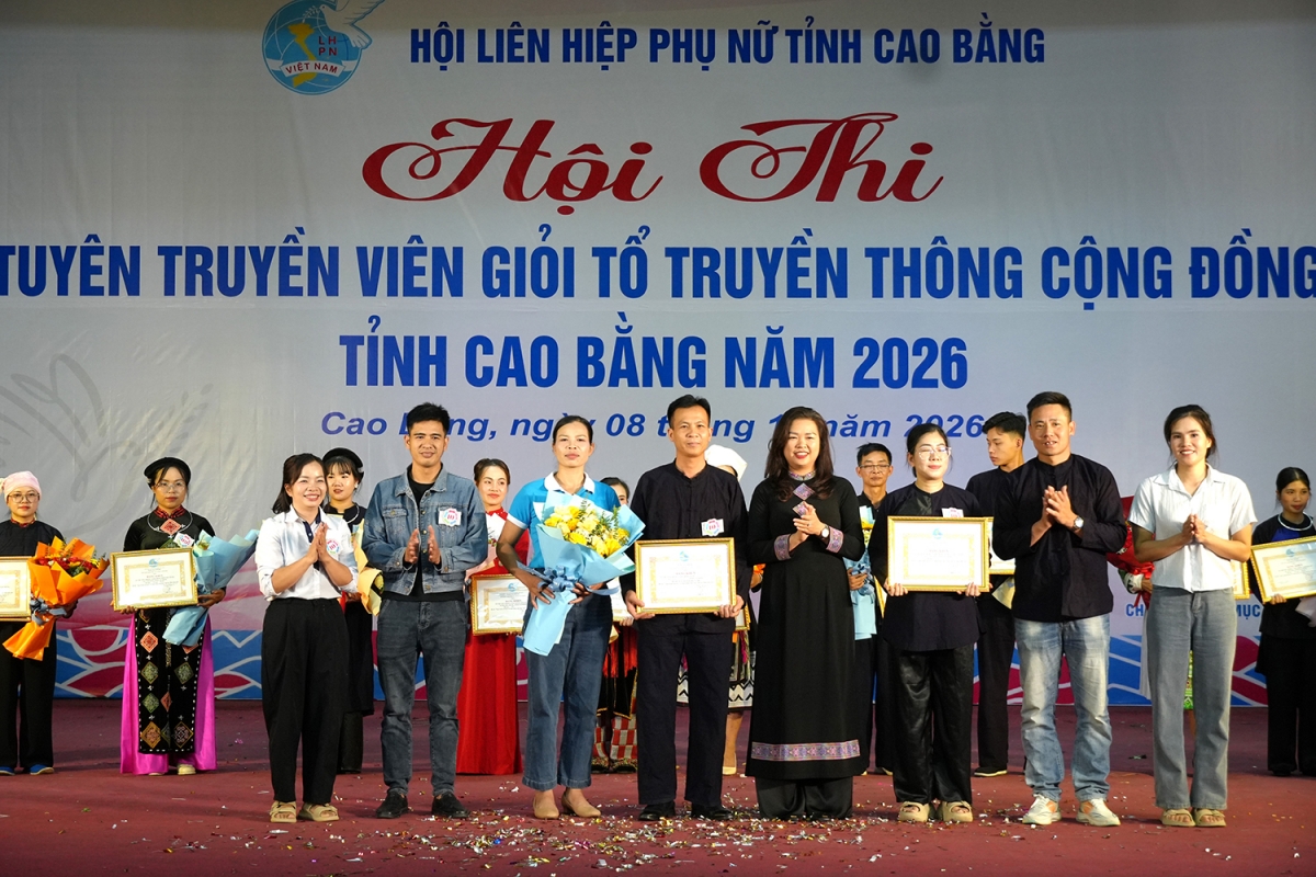 Hội thi là dịp các Tổ truyền thông cộng đồng giao lưu, học hỏi và chia sẻ kinh nghiệm (Ảnh: Duy Thái)