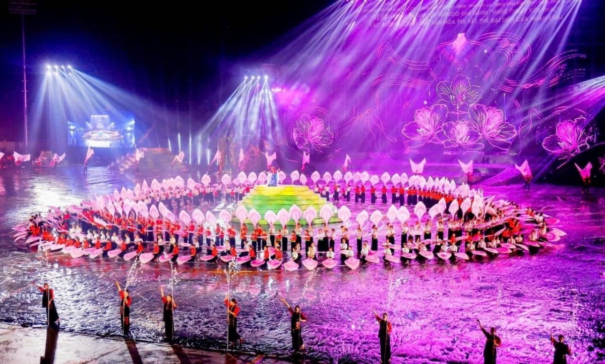 Lễ hội sẽ có màn đại xòe 2026 người biểu diễn. (Ảnh: Đinh Tuấn)