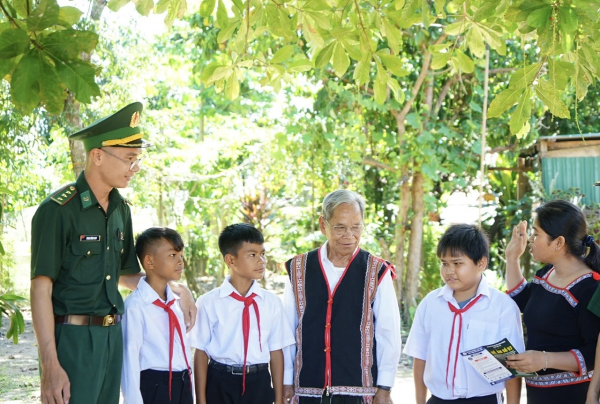 Công tác phòng chống lừa đảo, mua bán người ở Gia Lai được triển khai chủ động, từ sớm, từ cơ sở.(Ảnh: Nguyễn Thảo)
