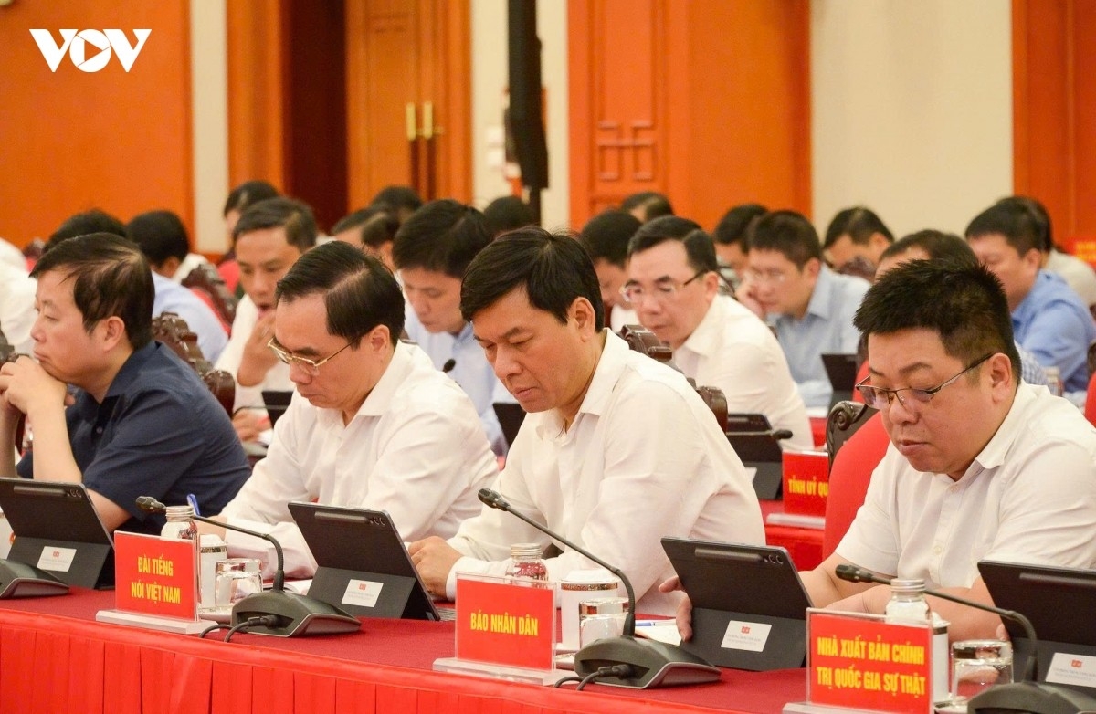 Các đại biểu dự Hội nghị giao ban công tác quý III năm 2026