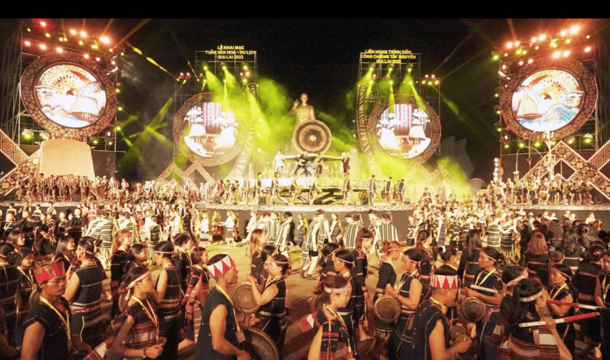 Festival cồng chiêng sẽ là sự kiện tạo điểm nhấn trong việc thu hút khách du lịch đến Gia Lai vào dịp cuối năm. Ảnh: N.T
