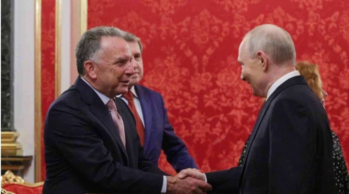 Tổng thống Putin gặp Đặc phái viên Nhà Trắng Steve Witkoff. Ảnh: Sputnik