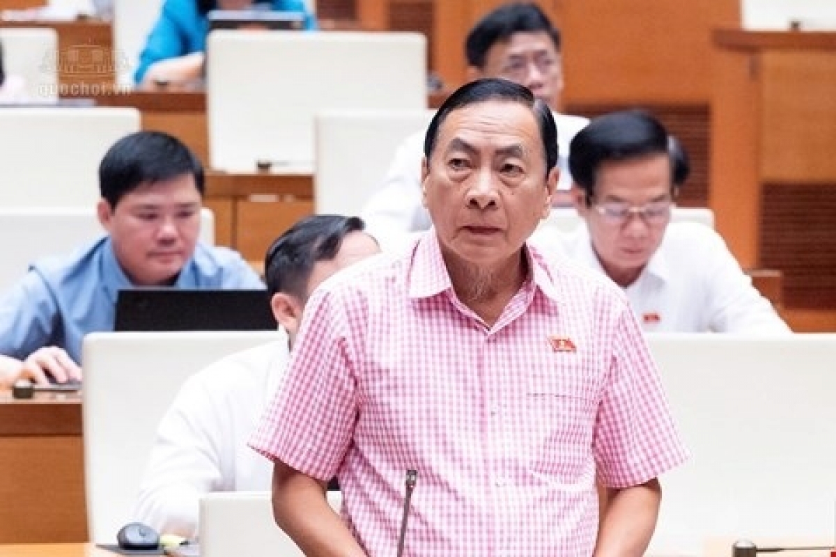 Đại biểu Phạm Văn Hòa - Đoàn ĐBQH tỉnh Đồng Tháp